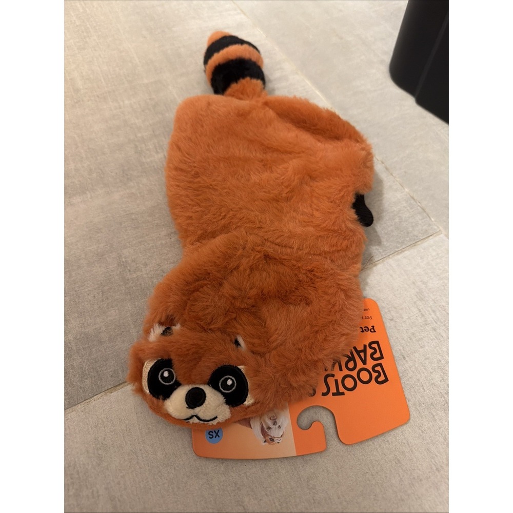 Boots & Barkley Red Panda Dog Cat Halloween Costume XS Orange Black 083 09 5161